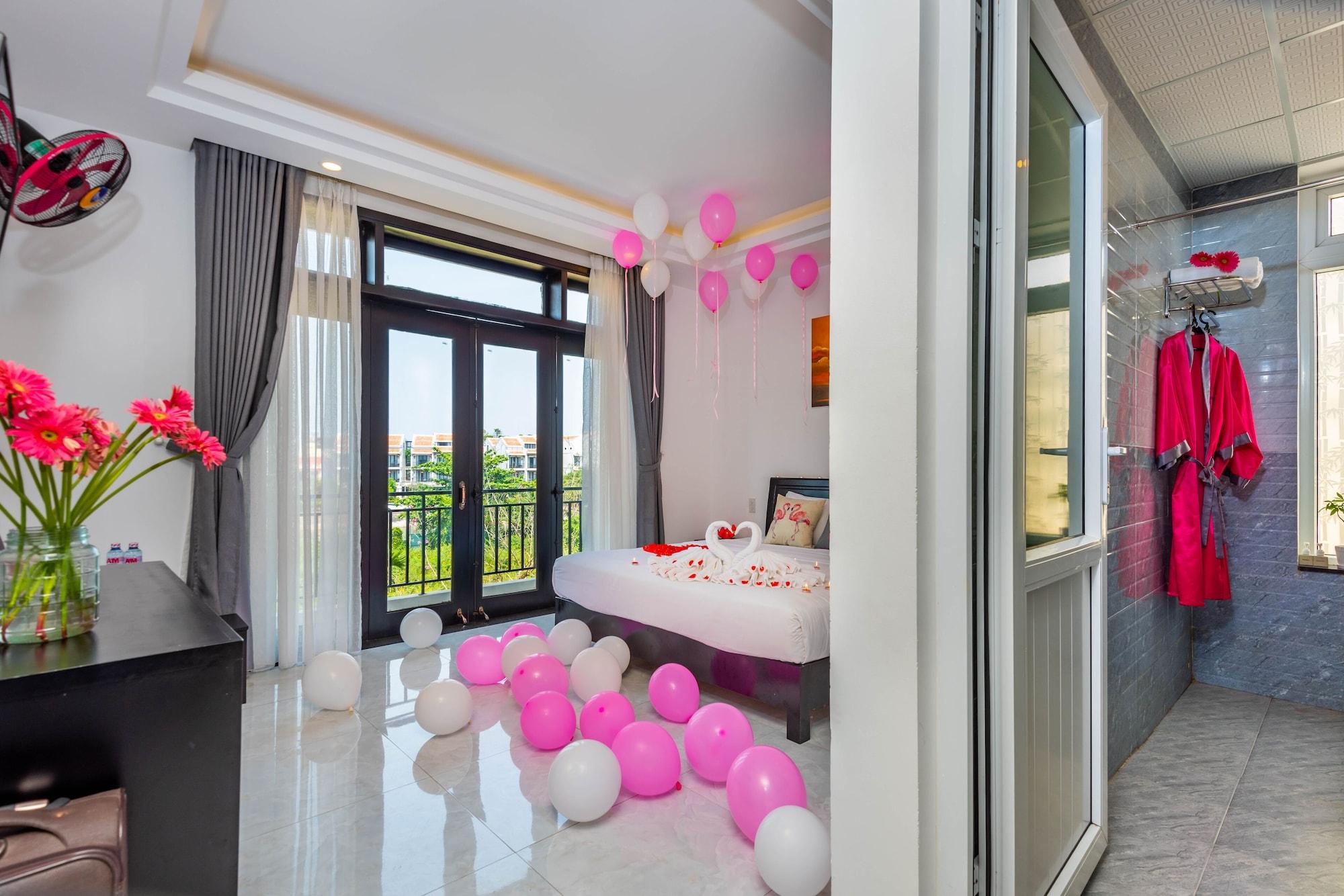 Flamingo Villa Homestay - Big Rooms With Balcony - Close To Hoi An Old Town 200M & Temple Bridge - Large Outside Pool For Sun Bathing Exterior foto