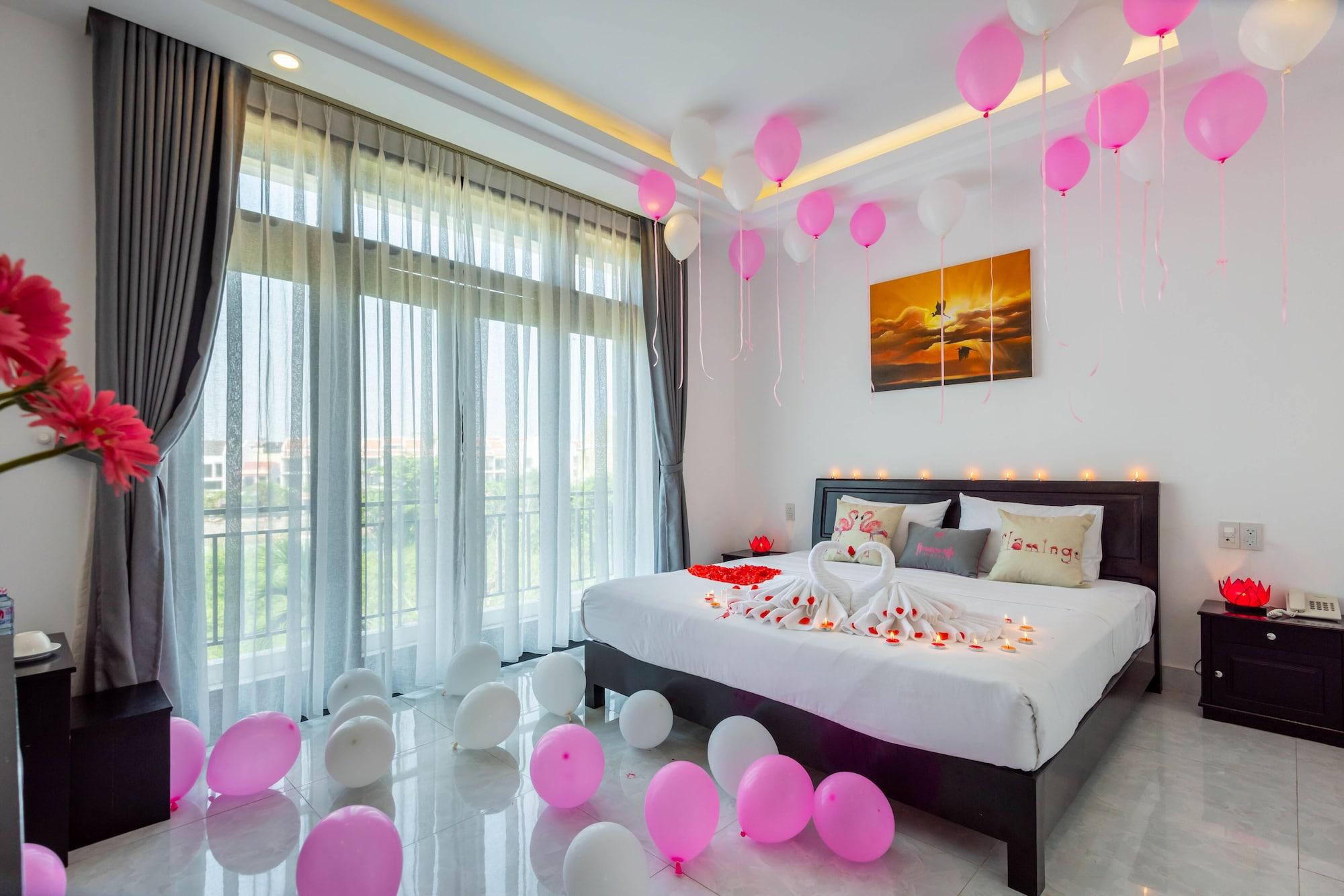 Flamingo Villa Homestay - Big Rooms With Balcony - Close To Hoi An Old Town 200M & Temple Bridge - Large Outside Pool For Sun Bathing Exterior foto