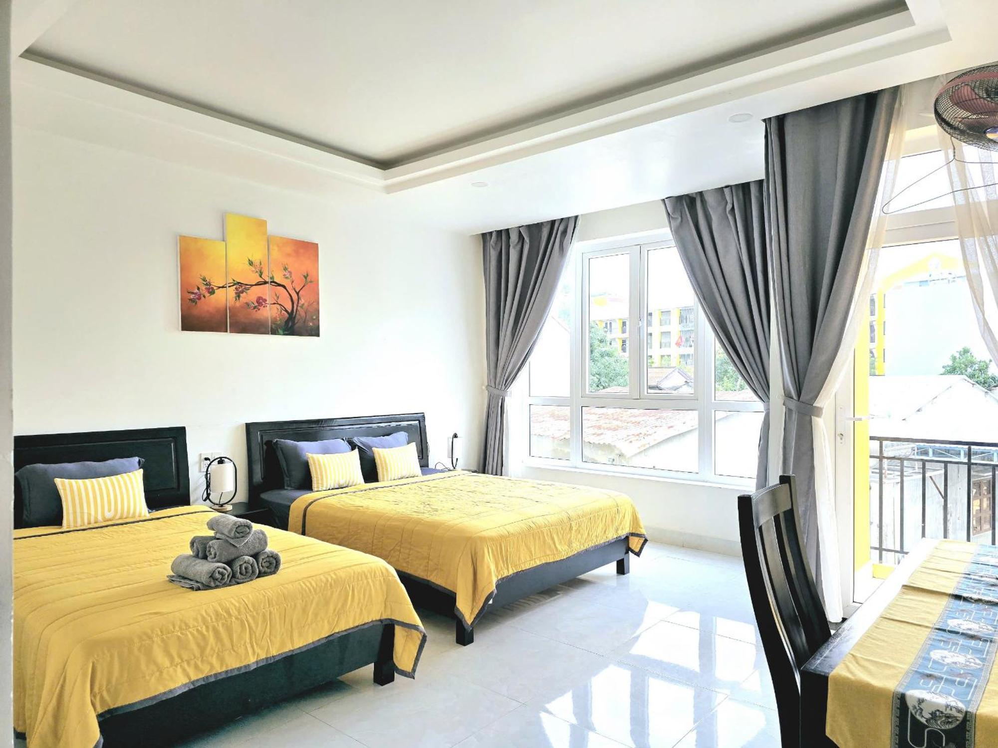 Flamingo Villa Homestay - Big Rooms With Balcony - Close To Hoi An Old Town 200M & Temple Bridge - Large Outside Pool For Sun Bathing Exterior foto