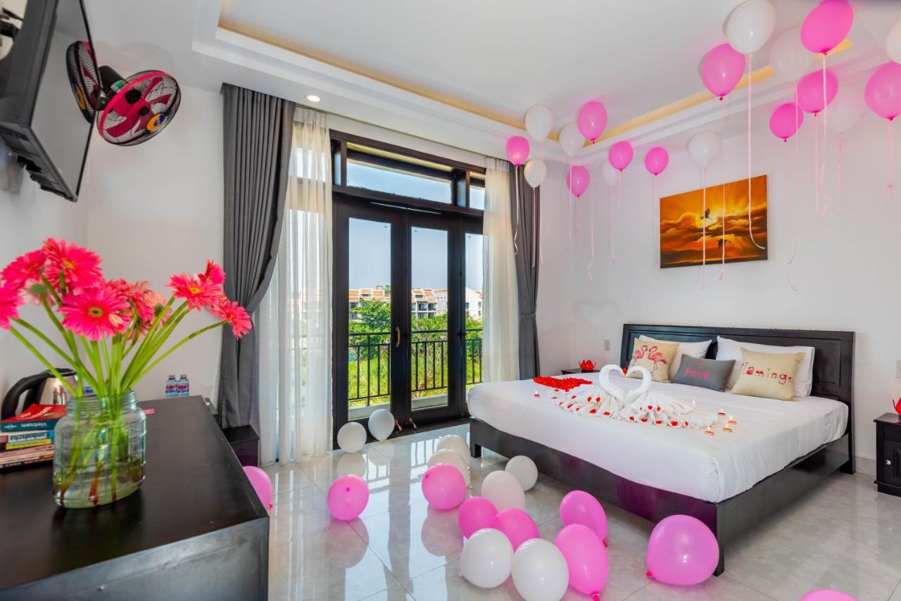 Flamingo Villa Homestay - Big Rooms With Balcony - Close To Hoi An Old Town 200M & Temple Bridge - Large Outside Pool For Sun Bathing Exterior foto